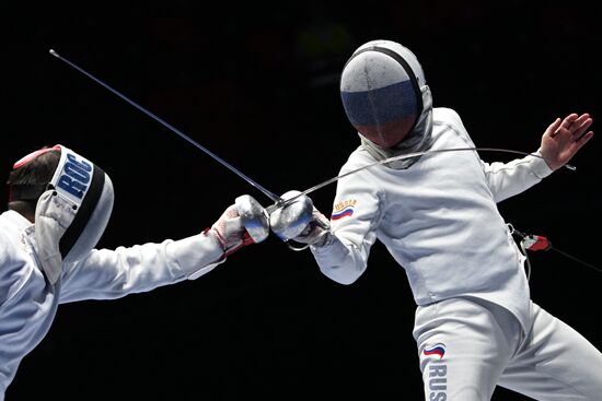 Russia Spartakiad Fencing Foil