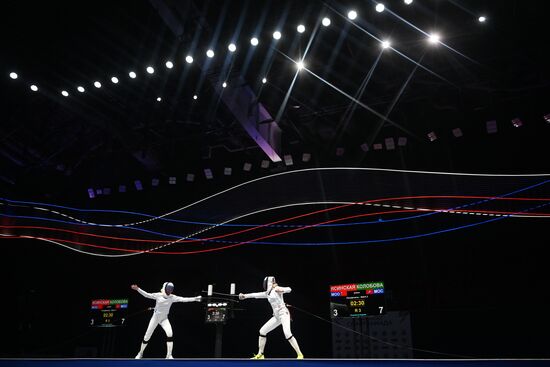 Russia Spartakiad Fencing Foil