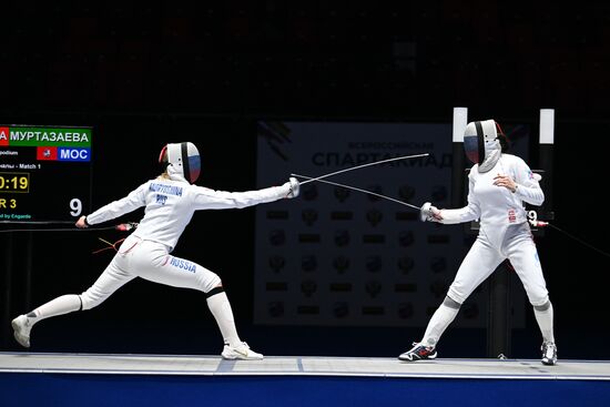 Russia Spartakiad Fencing Foil