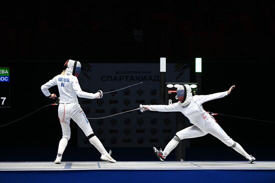 Russia Spartakiad Fencing Foil