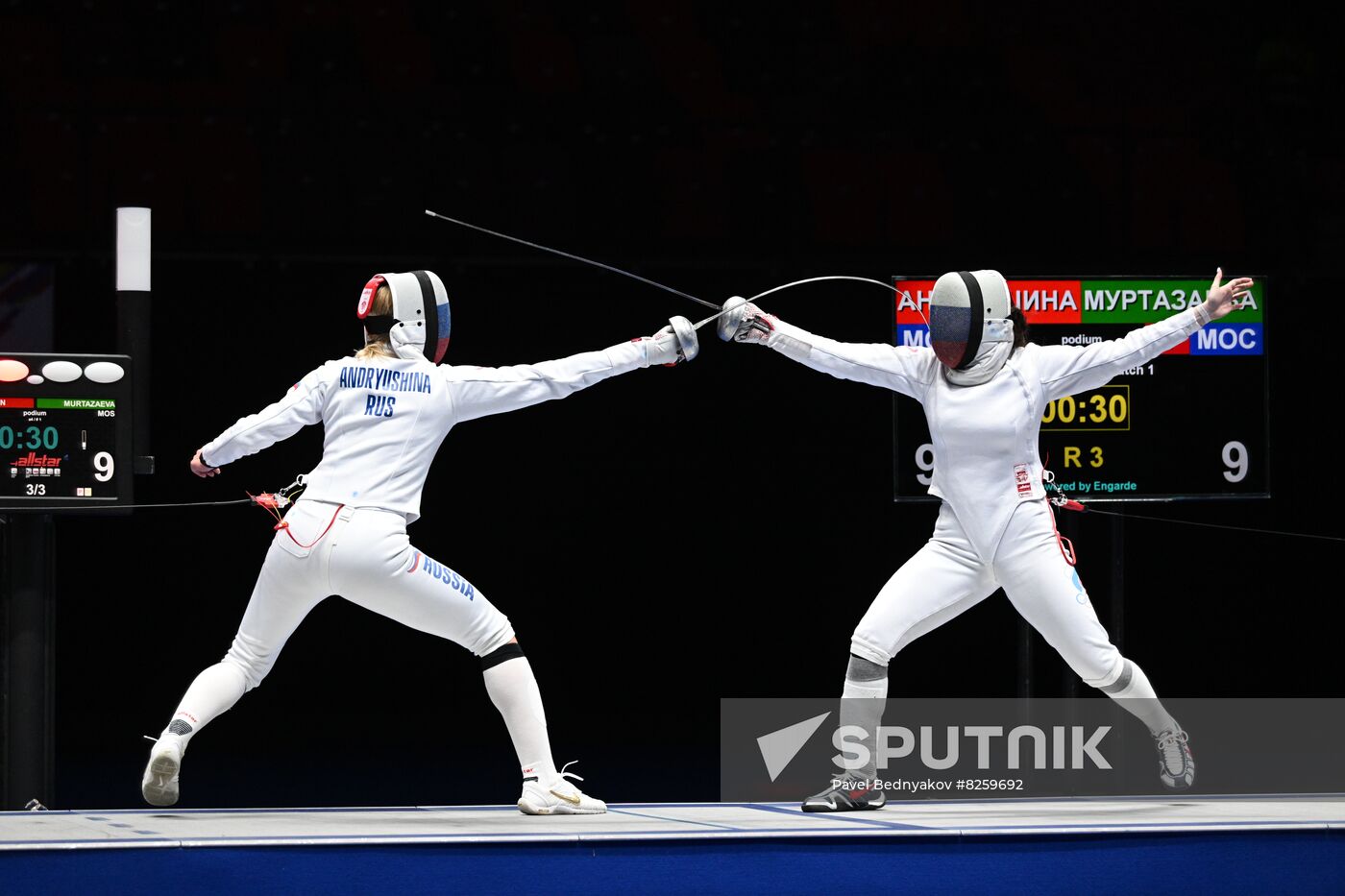 Russia Spartakiad Fencing Foil