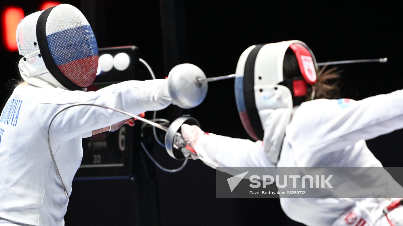 Russia Spartakiad Fencing Foil