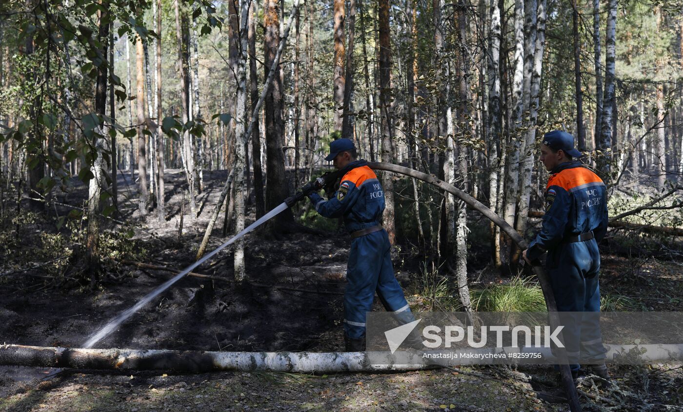 Russia Wildfires