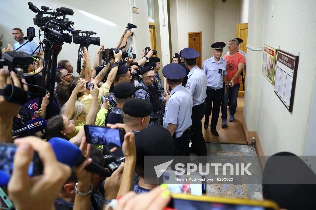 Russia Former Mayor Military Discrediting Charges