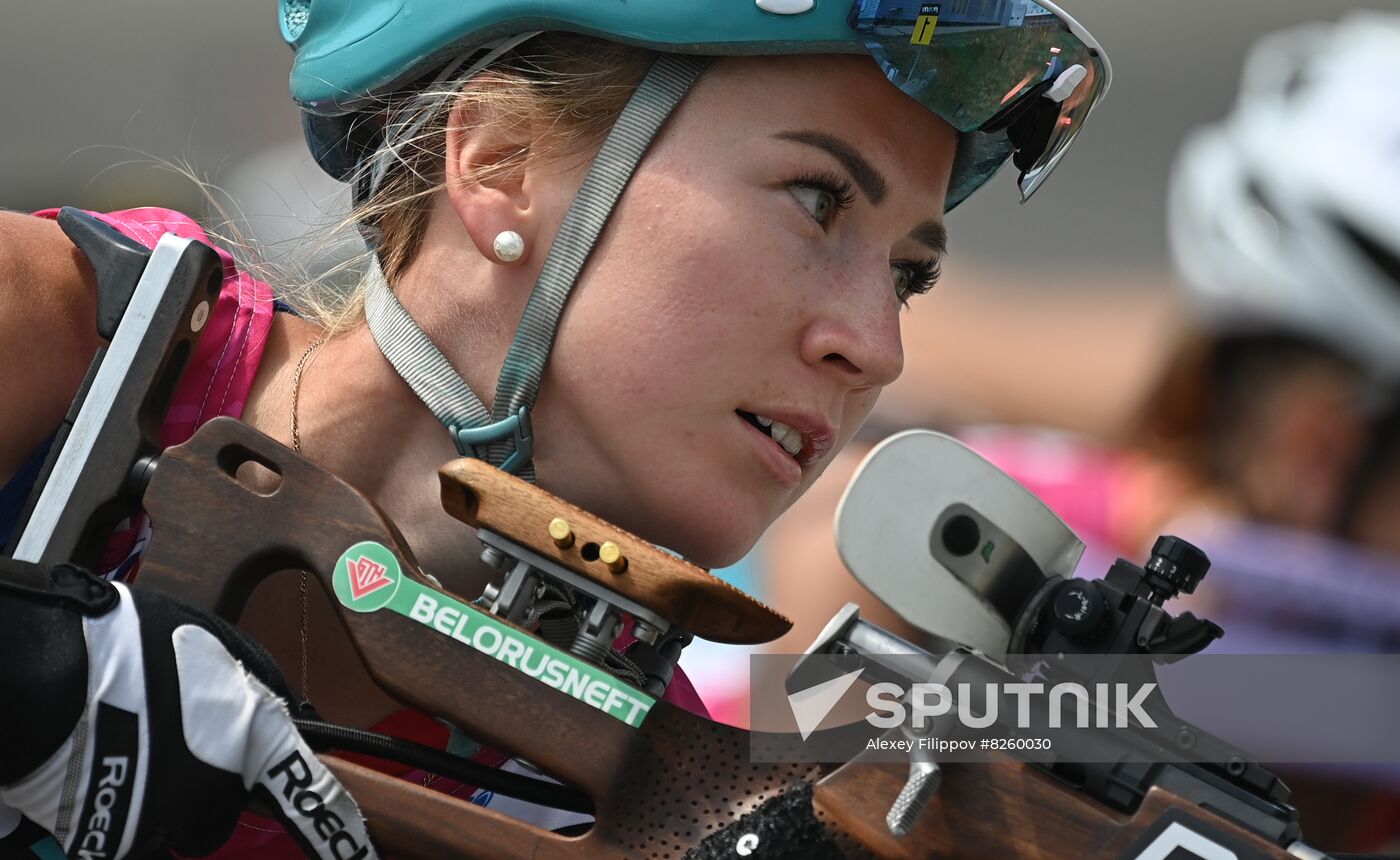 Russia Biathlon Commonwealth Cup Women Sprint