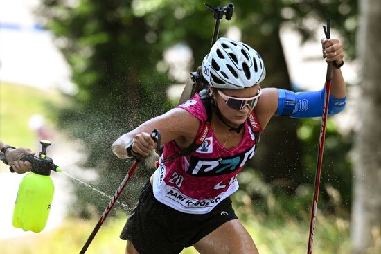 Russia Biathlon Commonwealth Cup Women Sprint