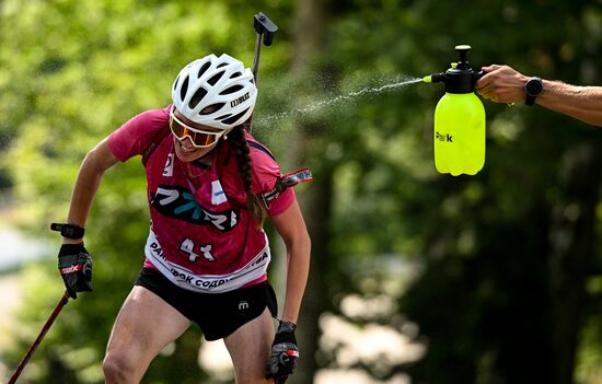 Russia Biathlon Commonwealth Cup Women Sprint