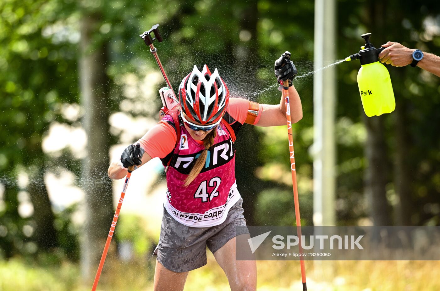 Russia Biathlon Commonwealth Cup Women Sprint