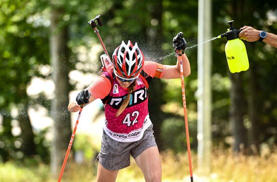 Russia Biathlon Commonwealth Cup Women Sprint