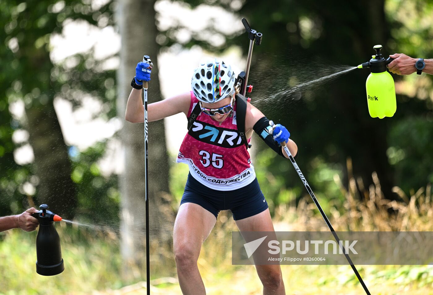 Russia Biathlon Commonwealth Cup Women Sprint