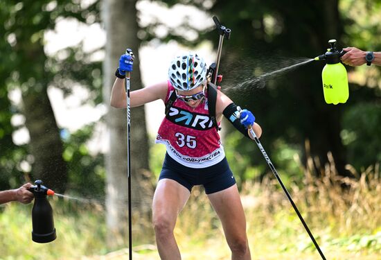 Russia Biathlon Commonwealth Cup Women Sprint