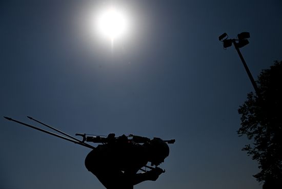Russia Biathlon Commonwealth Cup Women Sprint