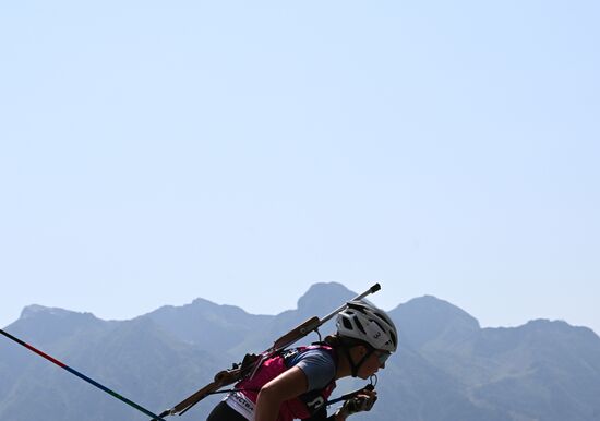 Russia Biathlon Commonwealth Cup Women Sprint