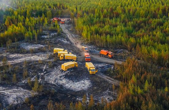 Russia Wildfires Monitoring