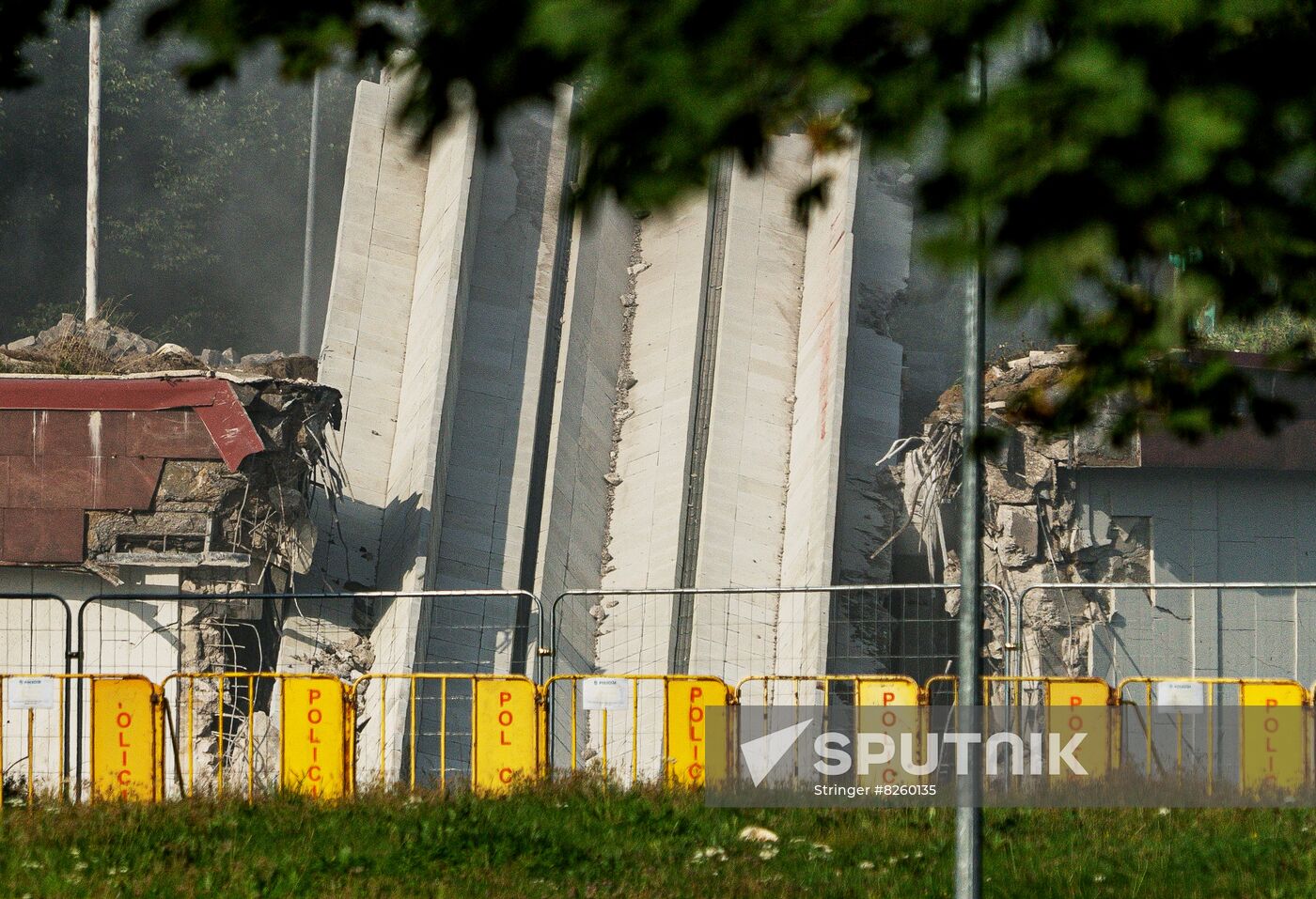 Latvia WWII Soviet Monument Demolition