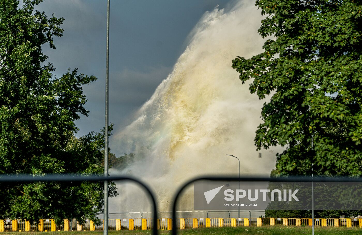 Latvia WWII Soviet Monument Demolition