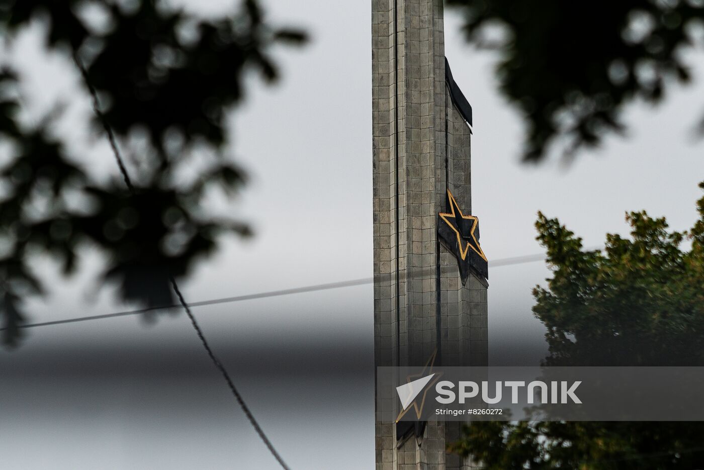 Latvia WWII Soviet Monument Demolition