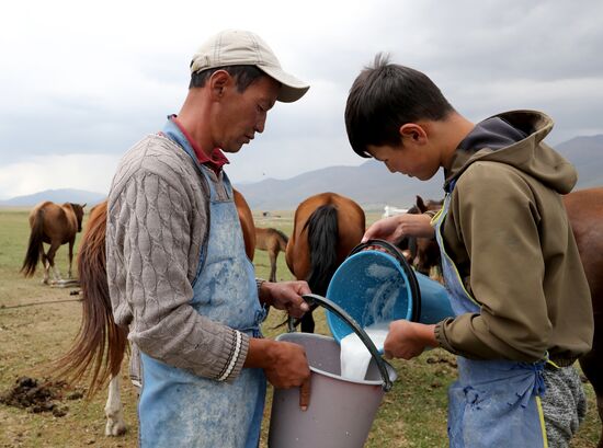 Kyrgyzstan Nomadic Camp