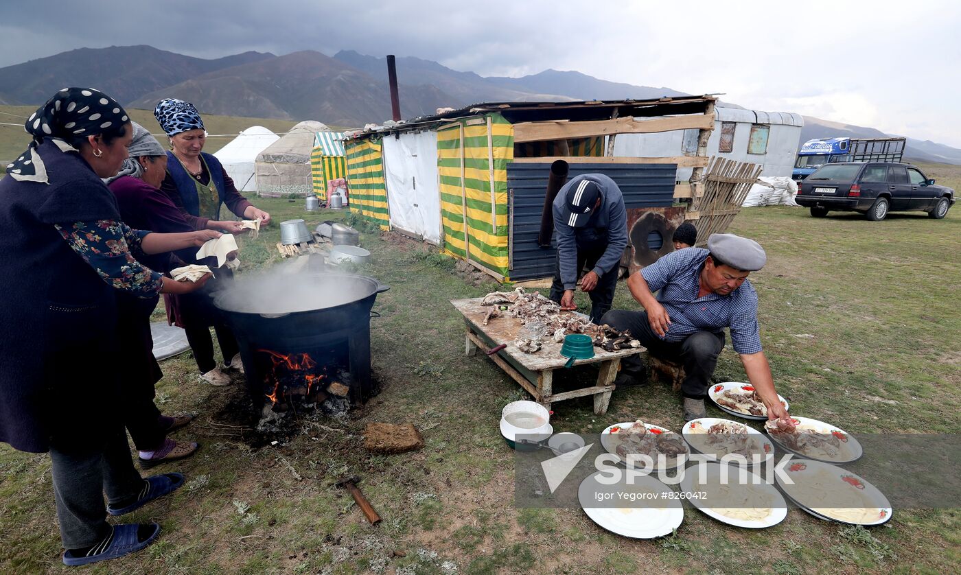 Kyrgyzstan Nomadic Camp