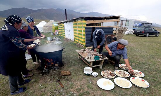 Kyrgyzstan Nomadic Camp