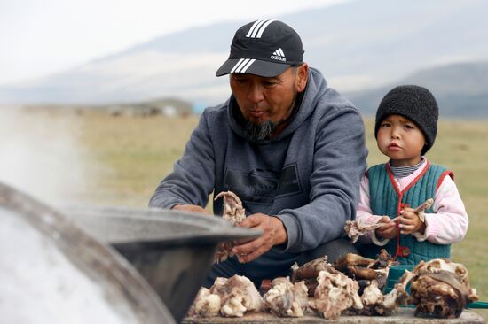 Kyrgyzstan Nomadic Camp