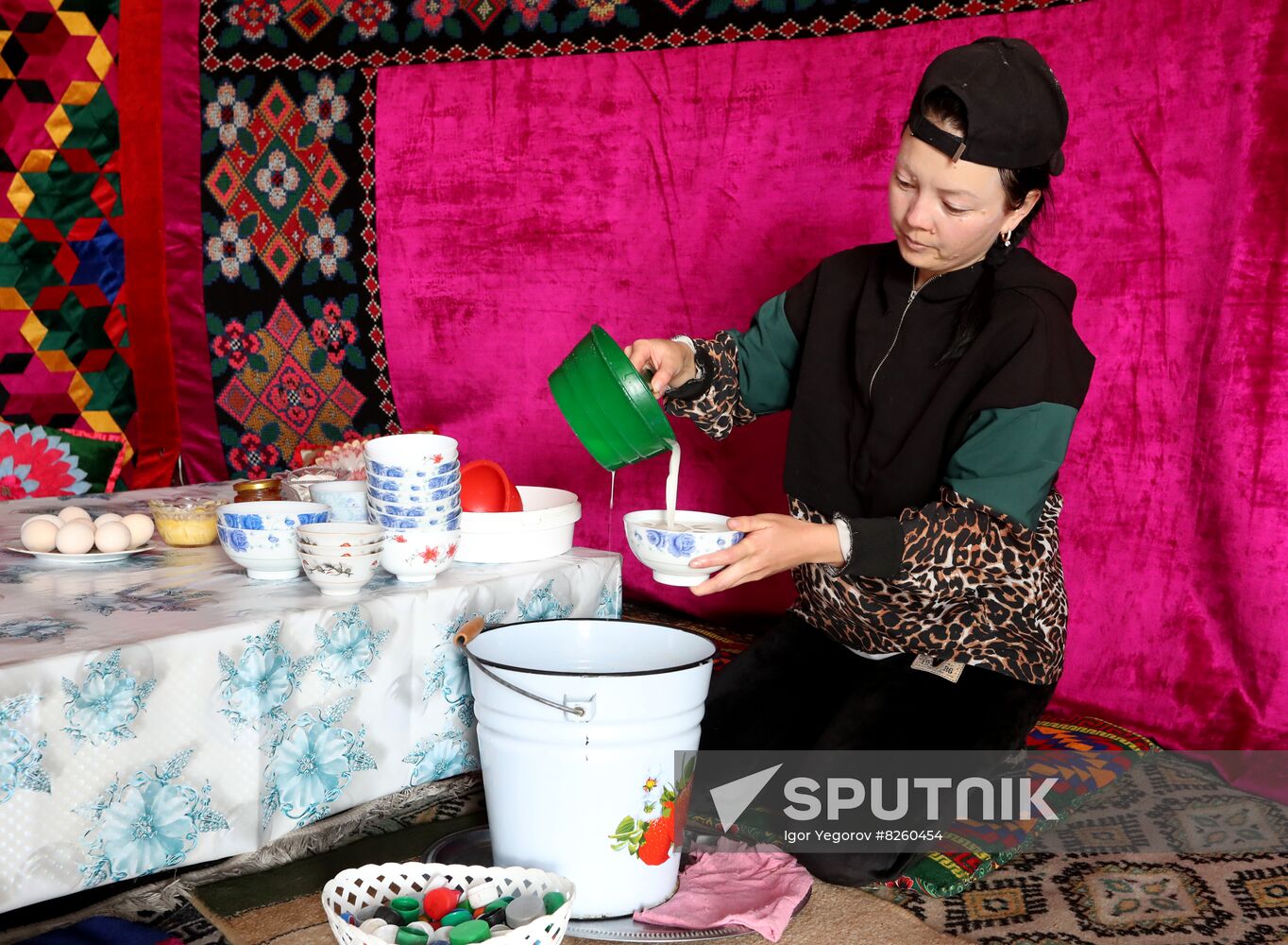 Kyrgyzstan Nomadic Camp