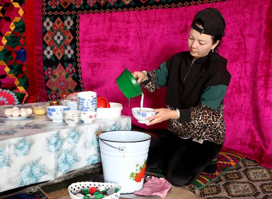 Kyrgyzstan Nomadic Camp