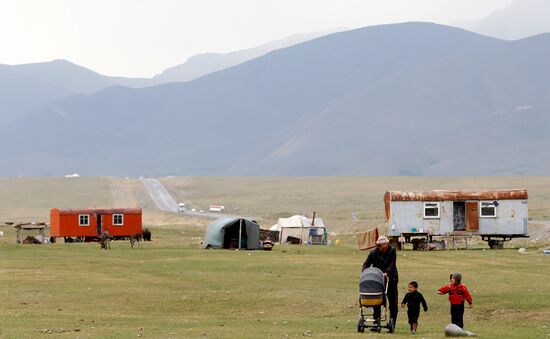 Kyrgyzstan Nomadic Camp