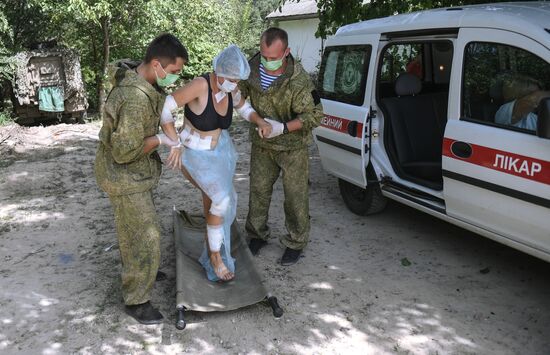 Ukraine Russia Military Operation Medical Unit