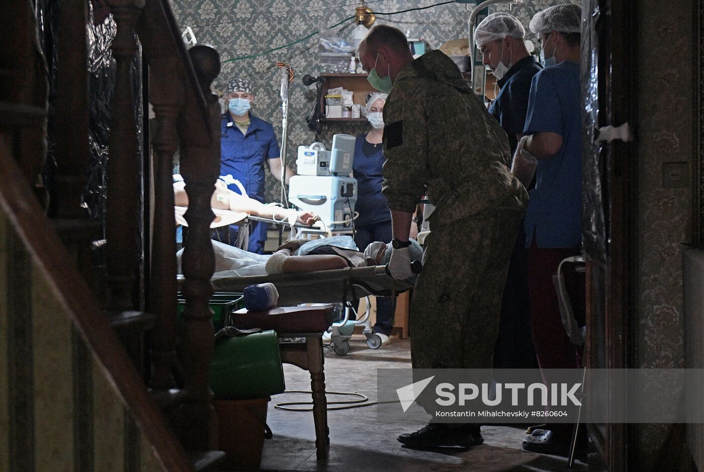 Ukraine Russia Military Operation Medical Unit