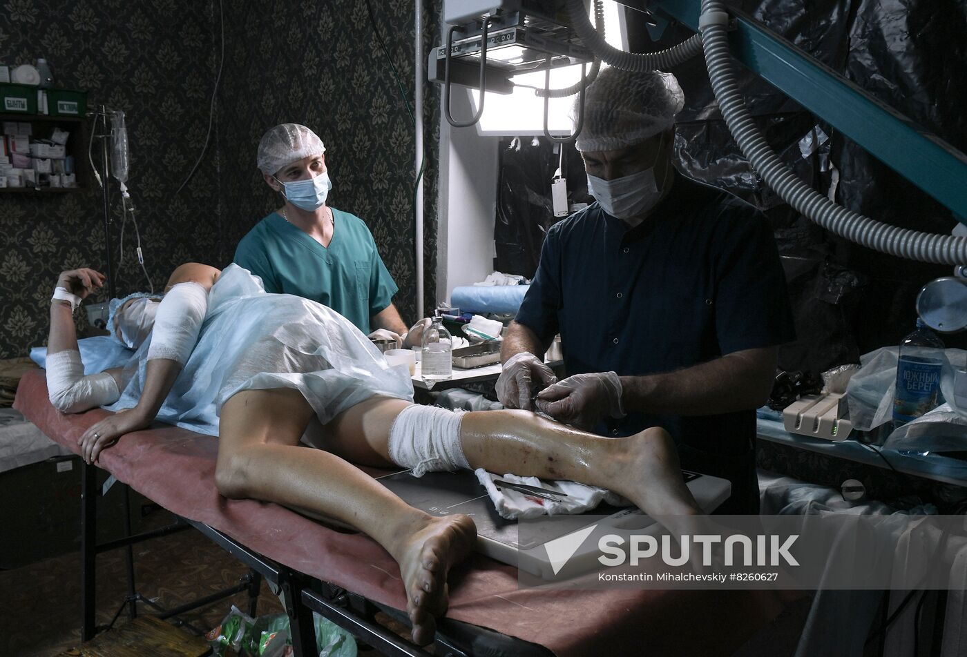 Ukraine Russia Military Operation Medical Unit