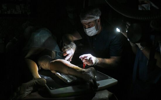 Ukraine Russia Military Operation Medical Unit