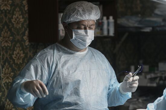 Ukraine Russia Military Operation Medical Unit