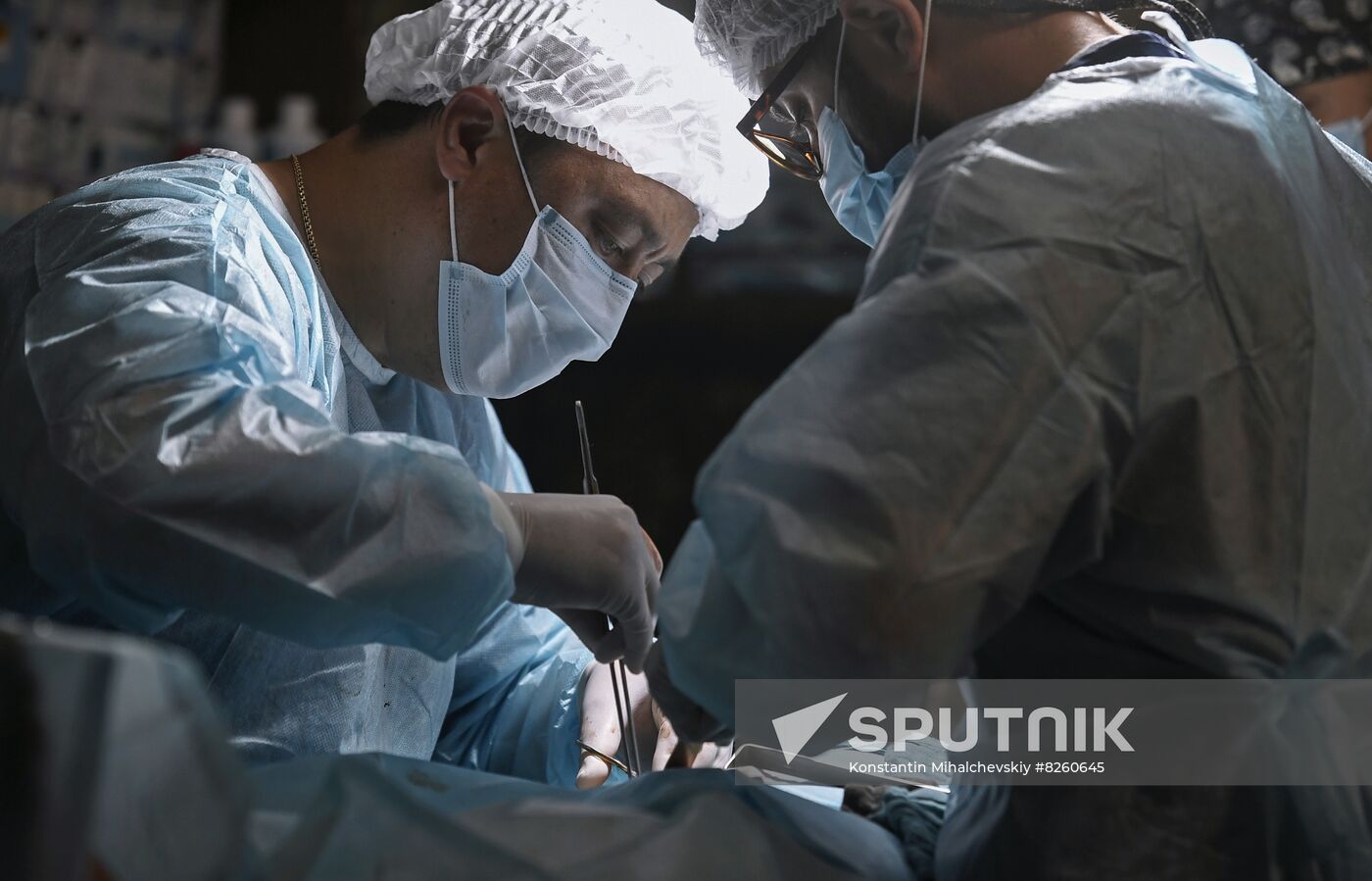 Ukraine Russia Military Operation Medical Unit