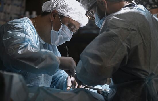 Ukraine Russia Military Operation Medical Unit