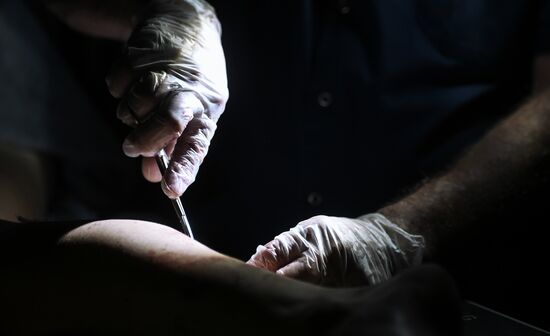 Ukraine Russia Military Operation Medical Unit