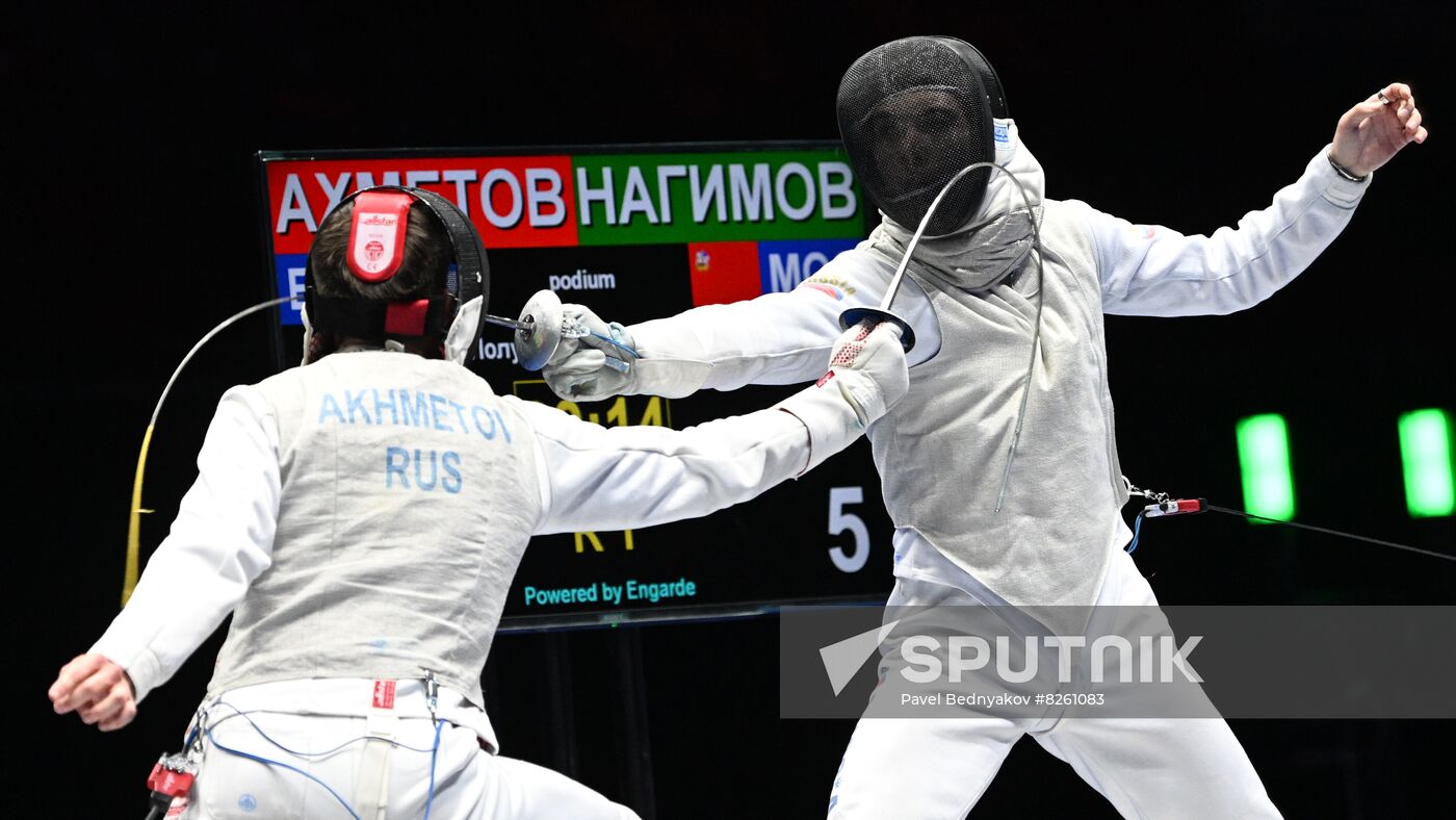 Russia Spartakiad Fencing Epee