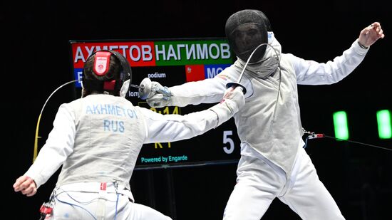 Russia Spartakiad Fencing Epee