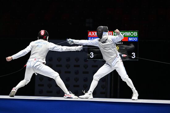 Russia Spartakiad Fencing Epee
