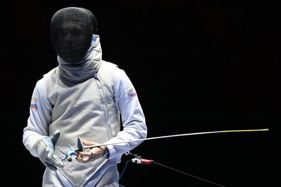 Russia Spartakiad Fencing Epee