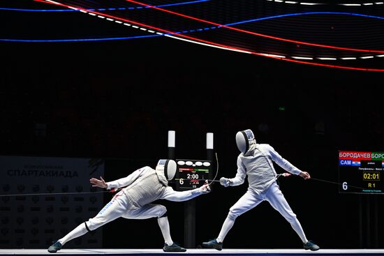 Russia Spartakiad Fencing Epee