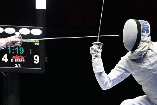 Russia Spartakiad Fencing Epee