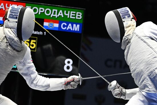 Russia Spartakiad Fencing Epee