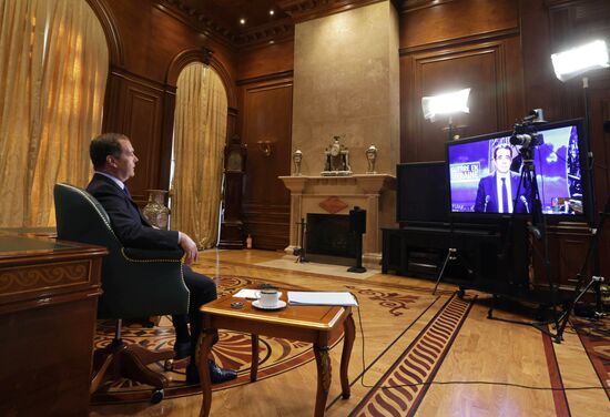 Russia Medvedev Interview