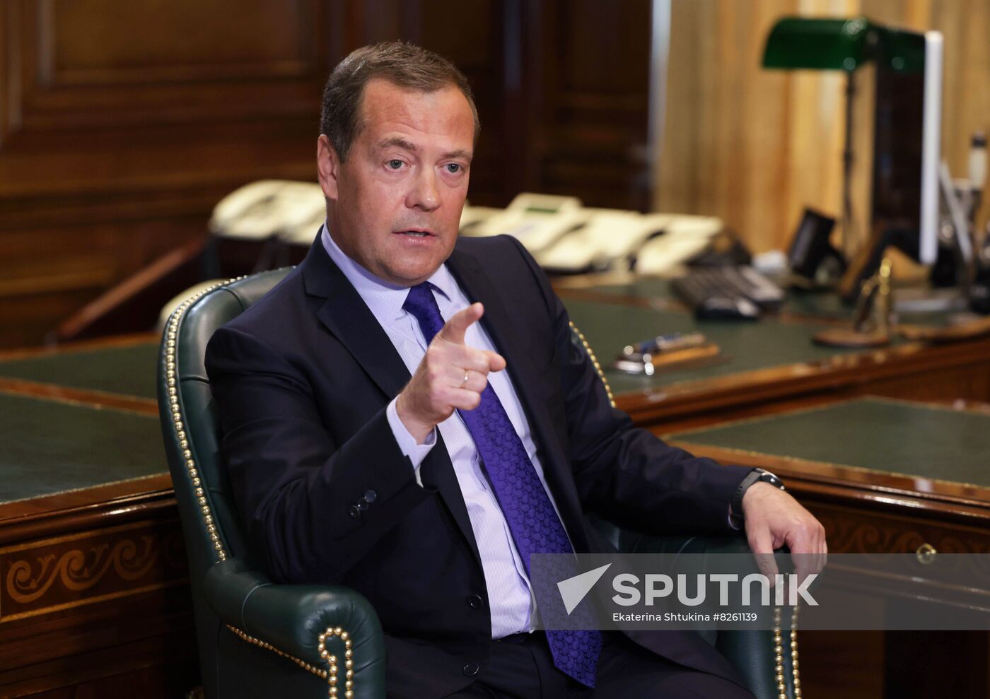 Russia Medvedev Interview