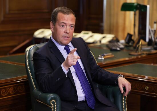 Russia Medvedev Interview