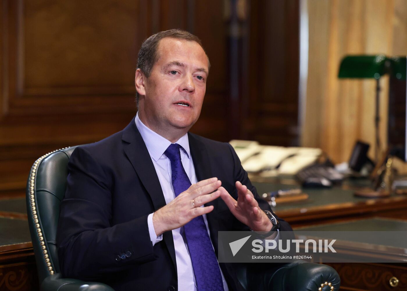 Russia Medvedev Interview