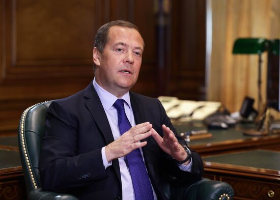 Russia Medvedev Interview