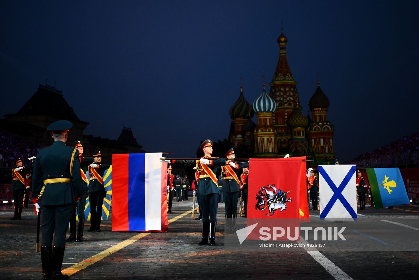 Russia Military Music Festival Opening