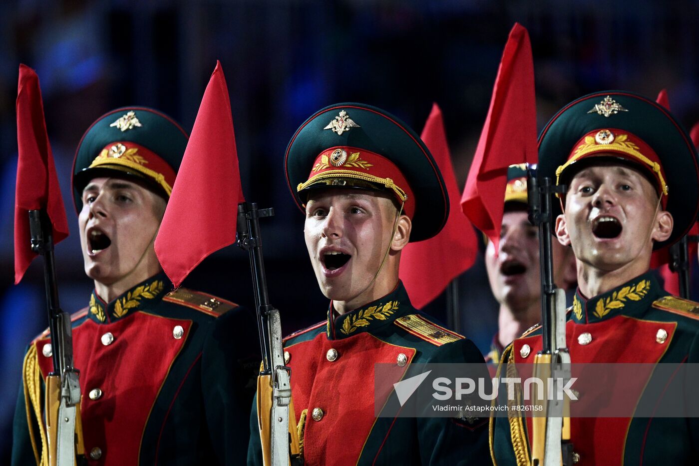 Russia Military Music Festival Opening